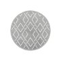 Conceptum Hypnose Okrugli tepih Vetrina 3605 Grey 160 cm (860BLN3429) - slika 1