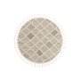 Conceptum Hypnose Okrugli tepih Bukle 1411 Cream 160 cm (860BLN1994) - slika 1