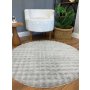 Conceptum Hypnose Tepih (200 cm) Puffy Bubble Yuvarlak Grey - slika 1