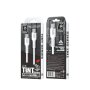 WEKOME WDC-11 Kabl 3.1 USB tip C M/M 1.2m, za Super brzo punjenje 100W/480Mbps, Silicon Soft, beli - slika 2
