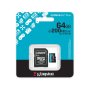 KINGSTON Memorijska kartica U3 V30 microSDXC 64GB Canvas Go Plus 200MB/s A2 + adapter SDCG4/64GB - slika 3