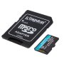 KINGSTON Memorijska kartica U3 V30 microSDXC 512GB Canvas Go Plus 200MB/s A2 + adapter SDCG4/512GB - slika 2