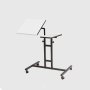 HANAH HOME Glen White Black sto za laptop - slika 4