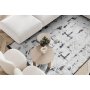 Conceptum Hypnose Tepih 65284 Meridyen Black White 196 x 290 (961ELT1961) - slika 2