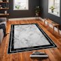 Conceptum Hypnose Crno - beli tepih Hmnt 404 50 x 80 (102HFT4678) - slika 3