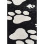 Conceptum Hypnose Crno - beli tepih Paw 60 x 100 (882CHL1464) - slika 3