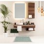 Conceptum Hypnose Zeleno - beli tepih Klm0104 60 x 90 (742TMA8372) - slika 2