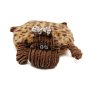Savacoop Plišana igračka za psa - Nilski konj leopard dezen 18cm - slika 1