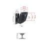 BARKAN E120.B LCD TV zidni nosač 13-29 inča - slika 4