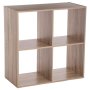 FIVE Stalak sa 4 police Natural - 138908 - slika 1