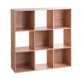 FIVE Stalak sa 9 polica Natural - 138971 - slika 1