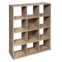FIVE Stalak sa 12 polica Natural - 173687 - slika 1