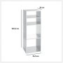 FIVE Stalak sa 4 police beli - 138927C - slika 2