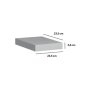 FIVE Zidna polica Fixy bela - 138952B - slika 2