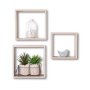 FIVE Zidne police Fixy 3 komada Natural - 138956C - slika 3