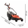 BLACK&DECKER Električna kosilica za travu 1800W BEMW481ES-QS - slika 5