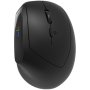 CANYON Miš MW-25 Ergonomic LED AA Dual mode Wireless Black - slika 1