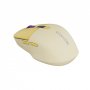 CANYON Miš MW-26 LCD Silent Dual Mode Wireless Yellow - slika 2