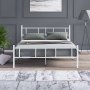 HANAH HOME Bračni krevet Akın White 140 x 200 - slika 2