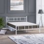 HANAH HOME Bračni krevet Akın White 140 x 200 - slika 3