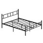 HANAH HOME Bračni krevet Akın Black 120 x 200 - slika 5