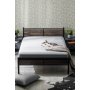 HANAH HOME Bračni krevet K300 Black (120 x 200) - slika 2