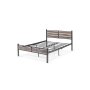 HANAH HOME Bračni krevet K300 Black (120 x 200) - slika 5