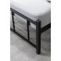 HANAH HOME Bračni krevet K01 Black (150 x 200) - slika 4