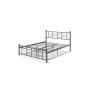 HANAH HOME Bračni krevet K01 Black (150 x 200) - slika 5