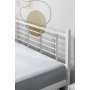 HANAH HOME Bračni krevet K01 White (120 x 200) - slika 2