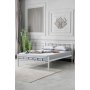 HANAH HOME Bračni krevet K90 White (140 x 190) - slika 1