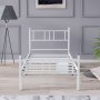 HANAH HOME Krevet Akın White 100 x 200 - slika 3