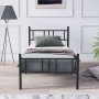 HANAH HOME Krevet Akın Black 90 x 200 - slika 3