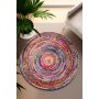 Conceptum Hypnose Multicolor okrugli tepih DA 2114 100 cm (432WLM1987) - slika 1