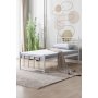 HANAH HOME Krevet K01 White (100 x 200) - slika 1