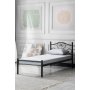 HANAH HOME Krevet K50 Black (100 x 200) - slika 1
