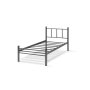 HANAH HOME Krevet K90 Black (100 x 200) - slika 3