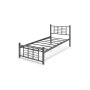 HANAH HOME Krevet K01 Black (90 x 200) - slika 3