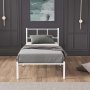 HANAH HOME Krevet Cemre White 100 x 200 - slika 3