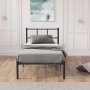 HANAH HOME Krevet Cemre Black 90 x 200 - slika 3