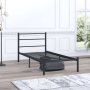 HANAH HOME Krevet Basic Black 90 x 200 - slika 4