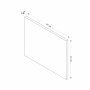 HANAH HOME Krevet Abella 90 x 190 Grey - slika 4