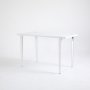HANAH HOME Trpezarijski sto Eurotas White White - slika 3