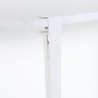 HANAH HOME Trpezarijski sto Eurotas White White - slika 5