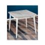 HANAH HOME Trpezarijski sto Flora Antik Antique White - slika 1
