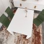 HANAH HOME Trpezarijski sto Single 120 Shiny White - slika 2