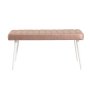 HANAH HOME Trpezarijski sto sa 2 klupe Costa 0900 White Stone - slika 4
