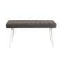 HANAH HOME Trpezarijski sto sa 2 klupe Costa 1053 White Anthracite - slika 4
