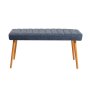 HANAH HOME Trpezarijski sto sa 2 klupe Costa 1048 Atlantic Pine Dark Blue - slika 4