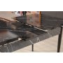 HANAH HOME Trpezarijski sto Trend Bendır Black White - slika 2